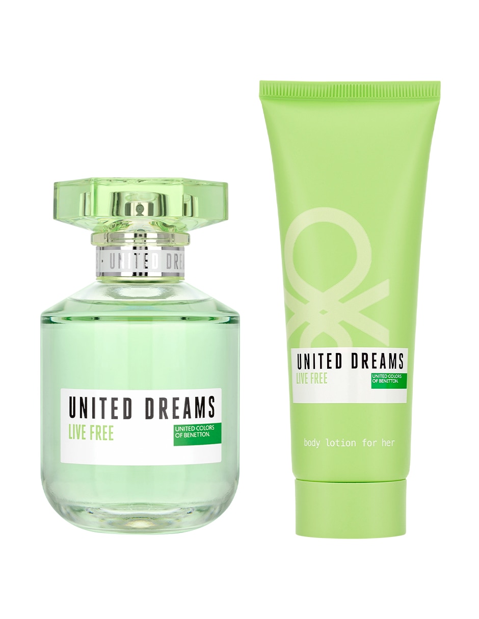 Set Eau de toilette United Dreams Live Free para mujer 5