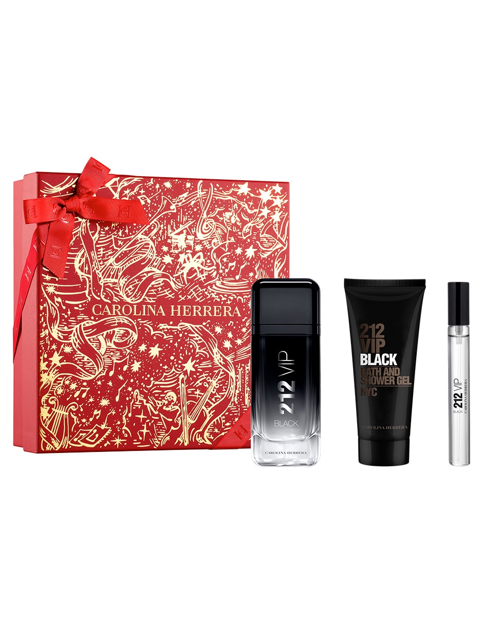 Set Eau de parfum Carolina Herrera 212 Vip Black para hombre