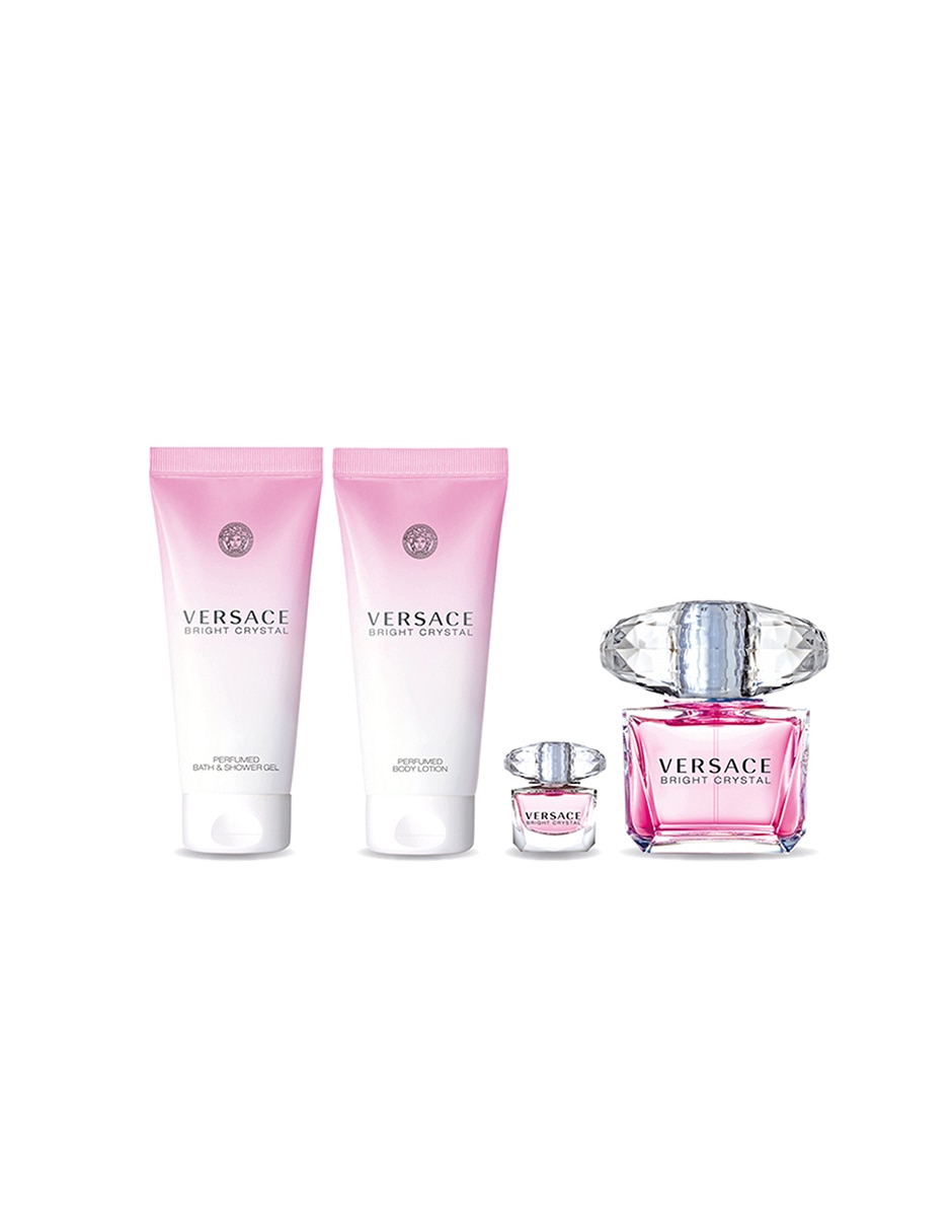 Kit eau de toilette Versace Crystal para mujer Suburbia