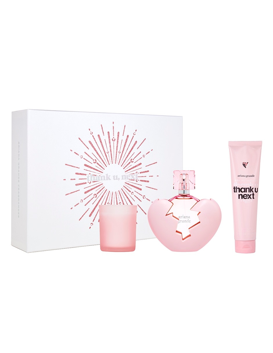 Kit Eau de parfum thank U next para mujer 2