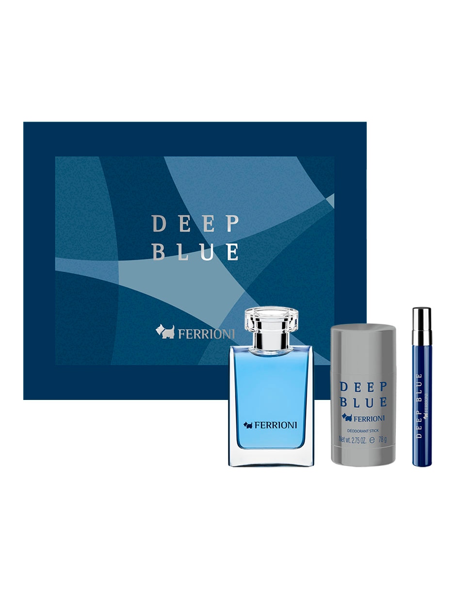 Set eau de toilette Deep Blue para hombre