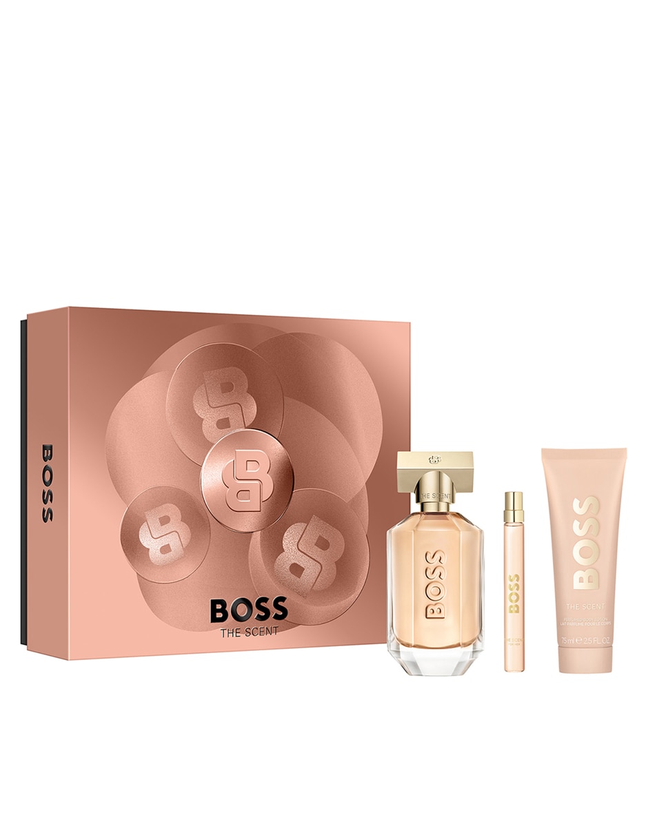 Set eau de parfum Boss the scent para mujer
